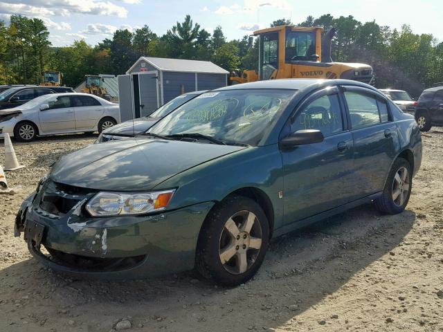 1G8AL55F07Z159221 - 2007 SATURN ION LEVEL GREEN photo 2