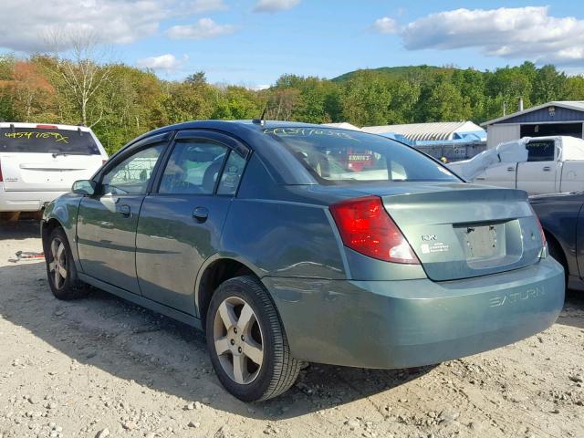 1G8AL55F07Z159221 - 2007 SATURN ION LEVEL GREEN photo 3