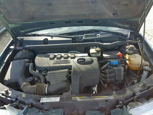 1G8AL55F07Z159221 - 2007 SATURN ION LEVEL GREEN photo 7