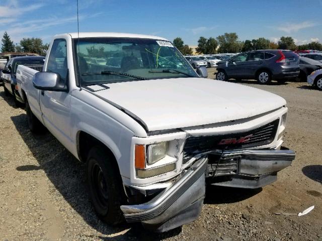 1GTEC14M3TZ531130 - 1996 GMC SIERRA C15 WHITE photo 1