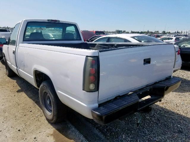 1GTEC14M3TZ531130 - 1996 GMC SIERRA C15 WHITE photo 3