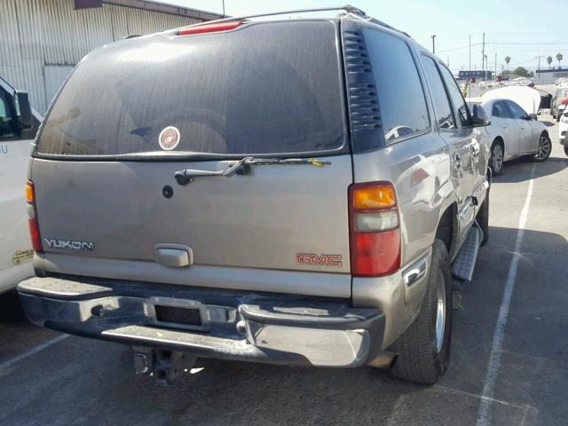 1GKEC13T61R174455 - 2001 GMC YUKON GOLD photo 4