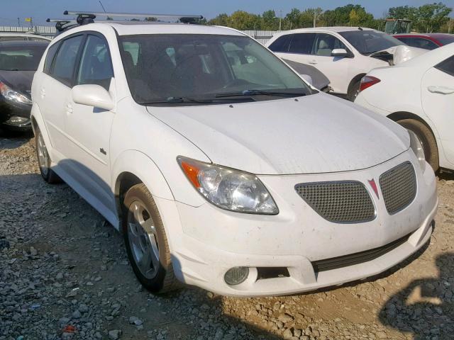 5Y2SL65807Z415018 - 2007 PONTIAC VIBE WHITE photo 1