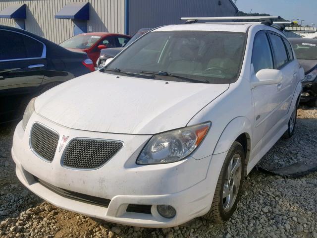 5Y2SL65807Z415018 - 2007 PONTIAC VIBE WHITE photo 2