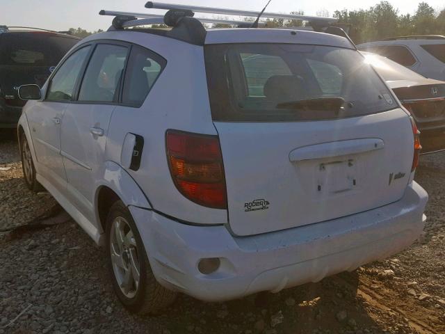 5Y2SL65807Z415018 - 2007 PONTIAC VIBE WHITE photo 3