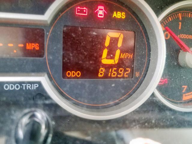 JTLZE4FE9CJ018132 - 2012 TOYOTA SCION XB 黑色 照片 8