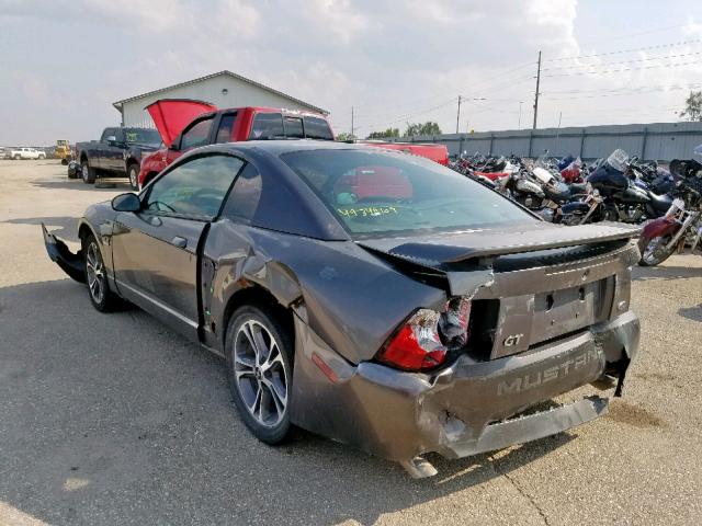 1FAFP42X73F341619 - 2003 FORD MUSTANG GT GREEN photo 3