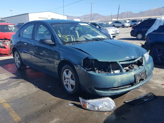 1G8AJ55F67Z205169 - 2007 SATURN ION LEVEL TEAL photo 1