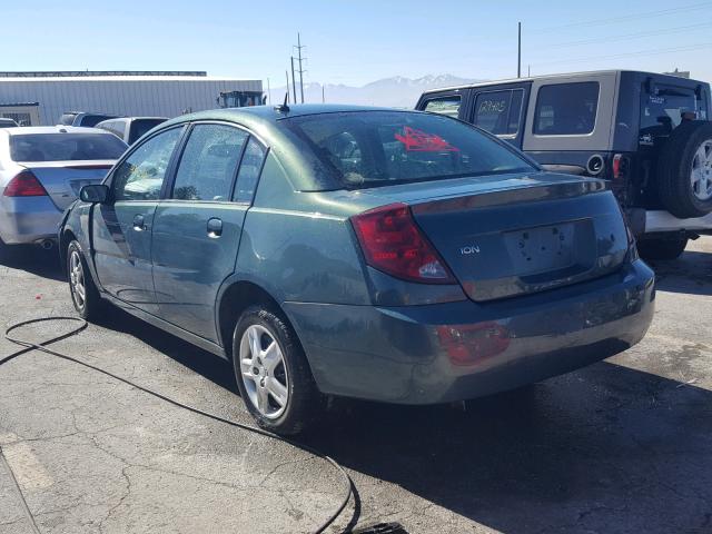 1G8AJ55F67Z205169 - 2007 SATURN ION LEVEL TEAL photo 3