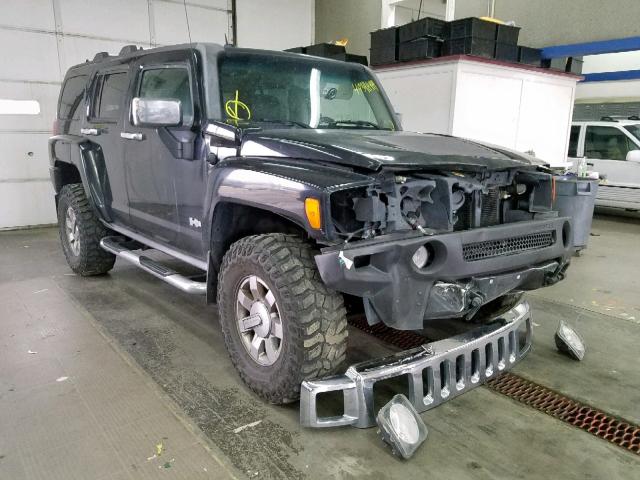 5GTDN136868147680 - 2006 HUMMER H3 BLACK photo 1