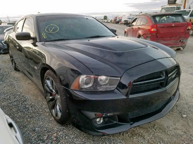 2C3CDXEJ4DH709158 - 2013 DODGE CHARGER SR BLACK photo 1