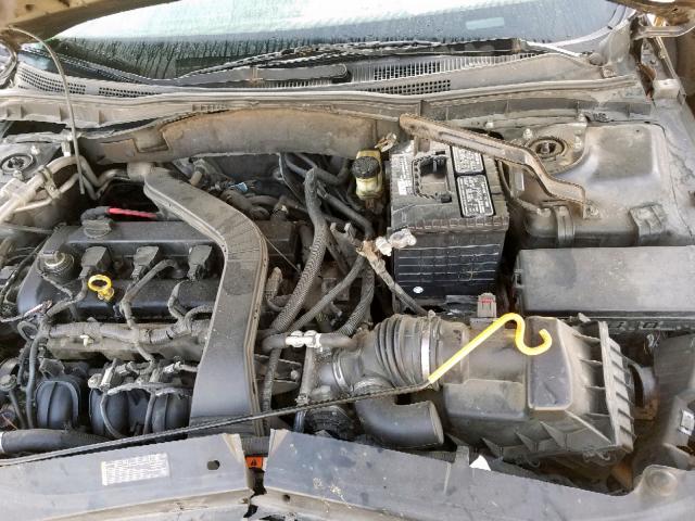 3FAHP07Z57R209656 - 2007 FORD FUSION SE BLACK photo 7