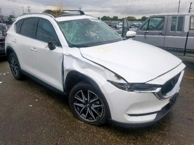 JM3KFADM2J0352001 - 2018 MAZDA CX-5 GRAND WHITE photo 1