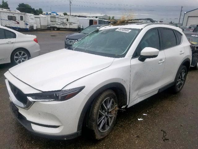 JM3KFADM2J0352001 - 2018 MAZDA CX-5 GRAND WHITE photo 2