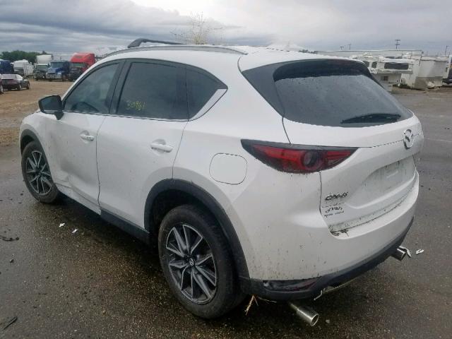 JM3KFADM2J0352001 - 2018 MAZDA CX-5 GRAND WHITE photo 3