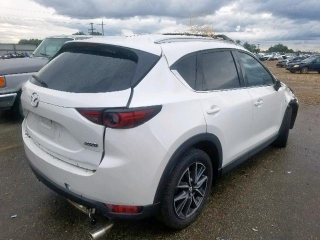 JM3KFADM2J0352001 - 2018 MAZDA CX-5 GRAND WHITE photo 4