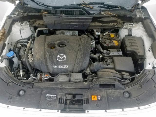 JM3KFADM2J0352001 - 2018 MAZDA CX-5 GRAND WHITE photo 7