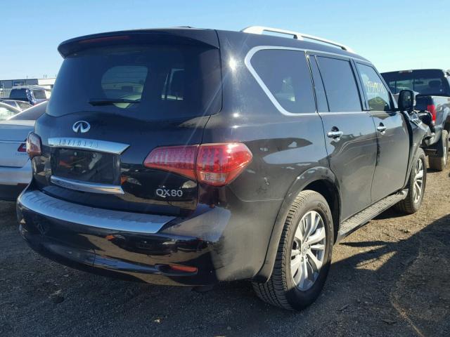 JN8AZ2NE5H9152328 - 2017 INFINITI QX80 BASE BLACK photo 4