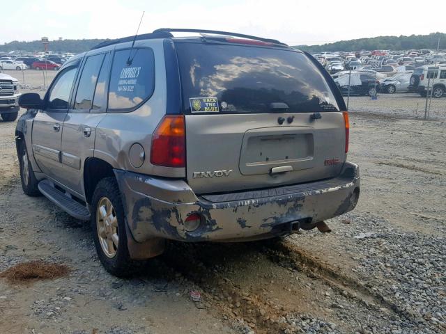 1GKDT13S122317115 - 2002 GMC ENVOY SILVER photo 3