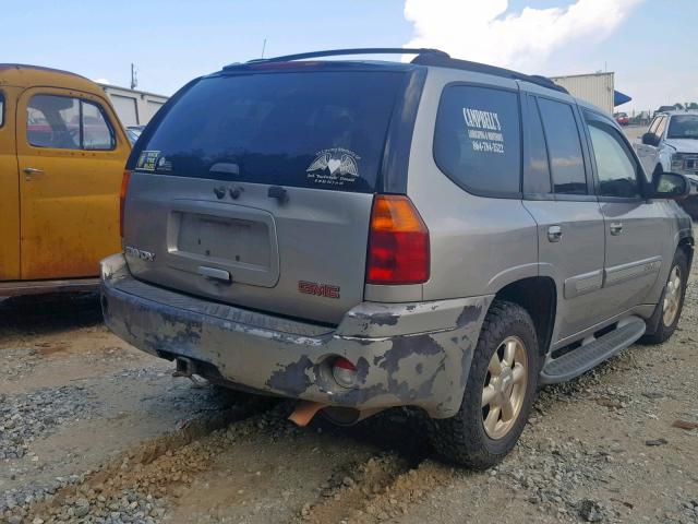 1GKDT13S122317115 - 2002 GMC ENVOY SILVER photo 4