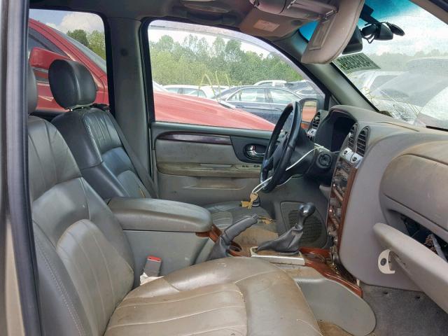 1GKDT13S122317115 - 2002 GMC ENVOY SILVER photo 5