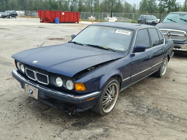 WBAGD4326PDE62847 - 1993 BMW 740 I AUTO BLUE photo 2