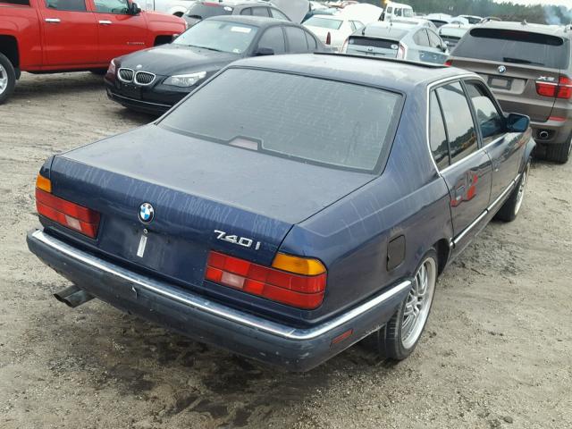 WBAGD4326PDE62847 - 1993 BMW 740 I AUTO BLUE photo 4