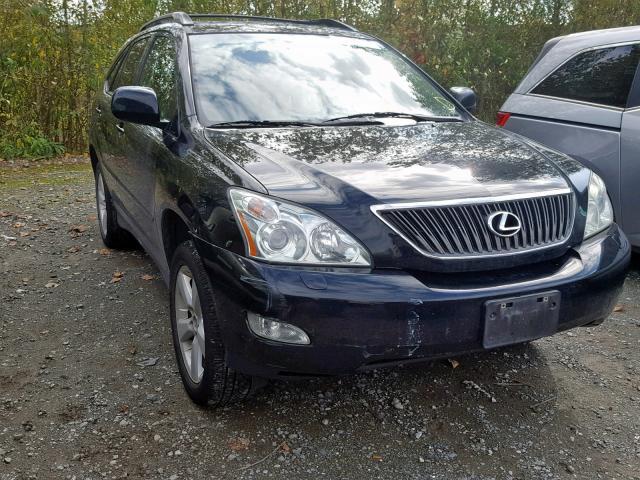 JTJHK31U872023246 - 2007 LEXUS RX 350 BLACK photo 1