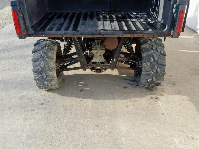 4XAWH7EA5C2695458 - 2012 POLARIS RANGER 800 BLACK photo 9