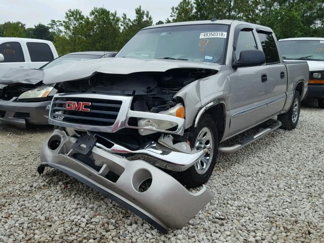 2GTEC13T961222025 - 2006 GMC NEW SIERRA BEIGE photo 2