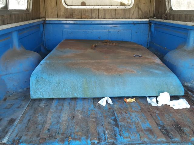 F25YRU66816 - 1974 FORD F-150 BLUE photo 6