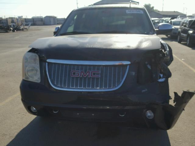 1GKFK13018R259131 - 2008 GMC YUKON BLACK photo 7