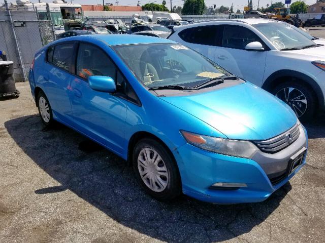 JHMZE2H54AS009339 - 2010 HONDA INSIGHT LX BLUE photo 1