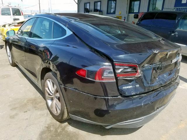 5YJSA1E22GF127897 - 2016 TESLA MODEL S أسود صورة 3