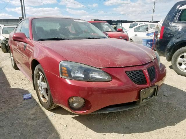 2G2WP522141149565 - 2004 PONTIAC GRAND PRIX RED photo 1