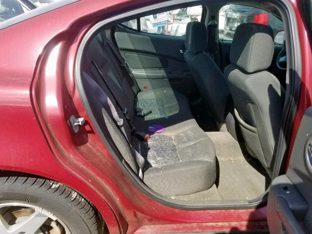 2G2WP522141149565 - 2004 PONTIAC GRAND PRIX RED photo 6