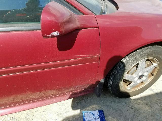 2G2WP522141149565 - 2004 PONTIAC GRAND PRIX RED photo 9