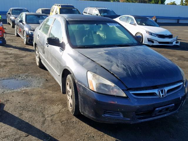 JHMCM564X6C001042 - 2006 HONDA ACCORD LX BLUE photo 1