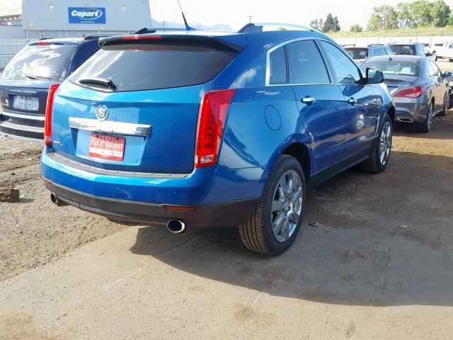 3GYFNEEY1AS546060 - 2010 CADILLAC SRX PERFOR 蓝色 照片 4