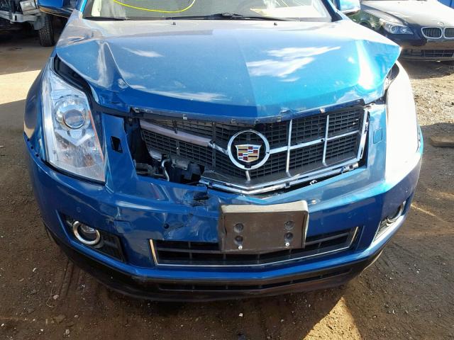 3GYFNEEY1AS546060 - 2010 CADILLAC SRX PERFOR 蓝色 照片 9