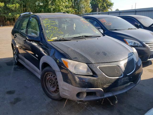 5Y2SL65888Z402745 - 2008 PONTIAC VIBE BLACK photo 1