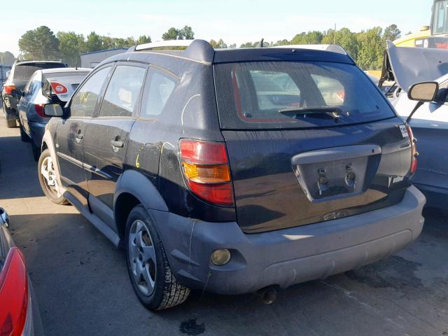 5Y2SL65888Z402745 - 2008 PONTIAC VIBE BLACK photo 3