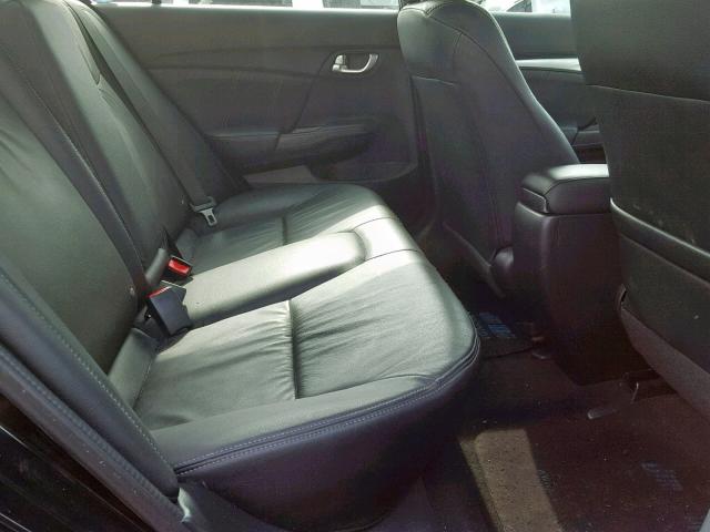 19XFB2F95DE050489 - 2013 HONDA CIVIC EXL 黑色 照片 6