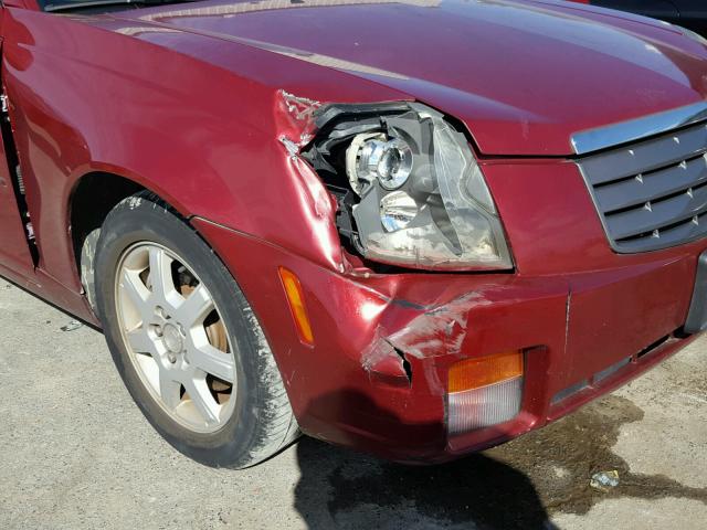 1G6DP567150170277 - 2005 CADILLAC CTS HI FEA MAROON photo 9