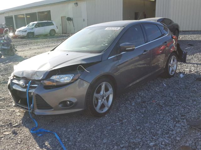 1FAHP3N25CL308462 - 2012 FORD FOCUS TITA GRAY photo 2