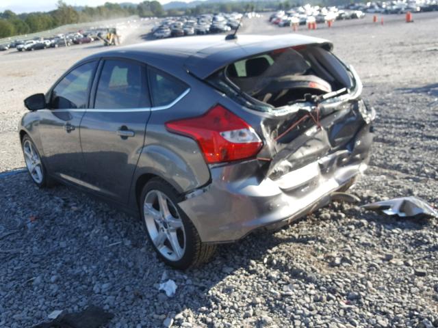 1FAHP3N25CL308462 - 2012 FORD FOCUS TITA GRAY photo 3