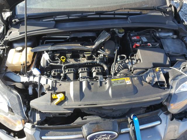 1FAHP3N25CL308462 - 2012 FORD FOCUS TITA GRAY photo 7