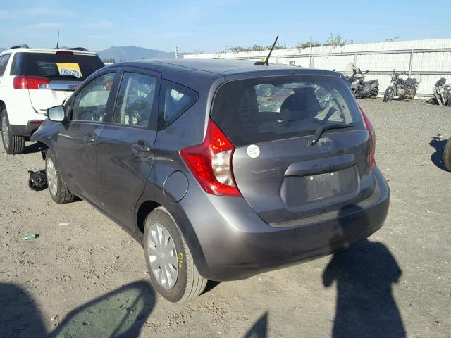 3N1CE2CP2GL406204 - 2016 NISSAN VERSA NOTE CHARCOAL photo 3