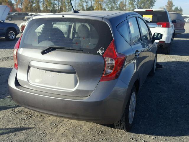 3N1CE2CP2GL406204 - 2016 NISSAN VERSA NOTE CHARCOAL photo 4