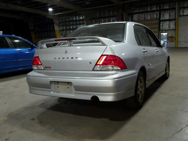 JA3AJ86E73U035858 - 2003 MITSUBISHI LANCER OZ SILVER photo 4